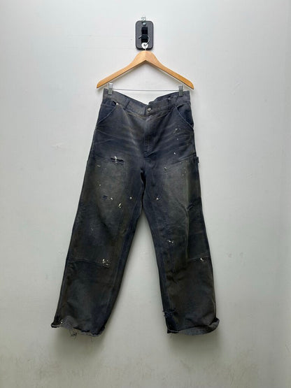 Preowned HMDD Blue Double Knee Carpenter Sz L