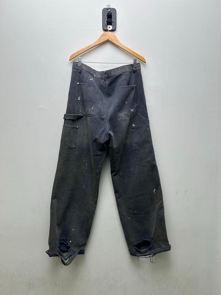 Preowned HMDD Blue Double Knee Carpenter Sz L