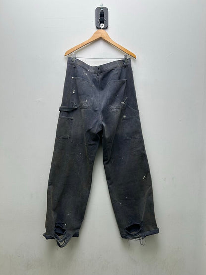 Preowned HMDD Blue Double Knee Carpenter Sz L