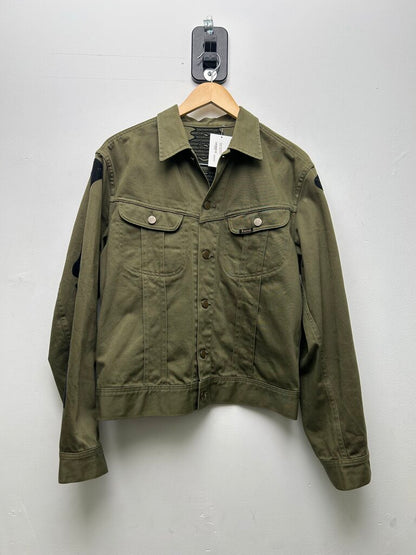Preowned Kapital Bone Olive Green Jacket Sz 4