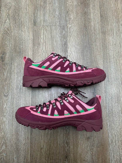 New HMDD Pink Green Hiking Sneaker Sz 11
