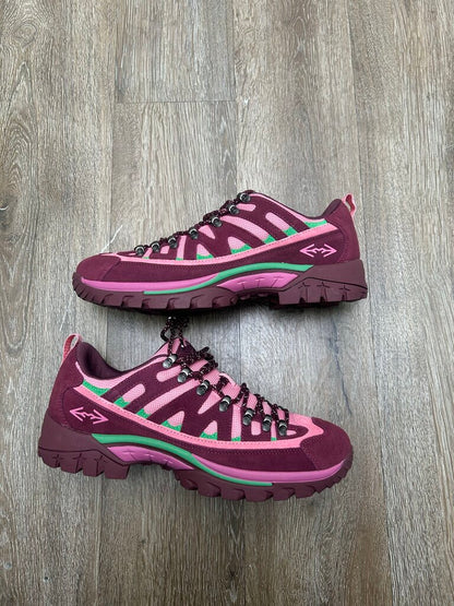 New HMDD Pink Green Hiking Sneaker Sz 11