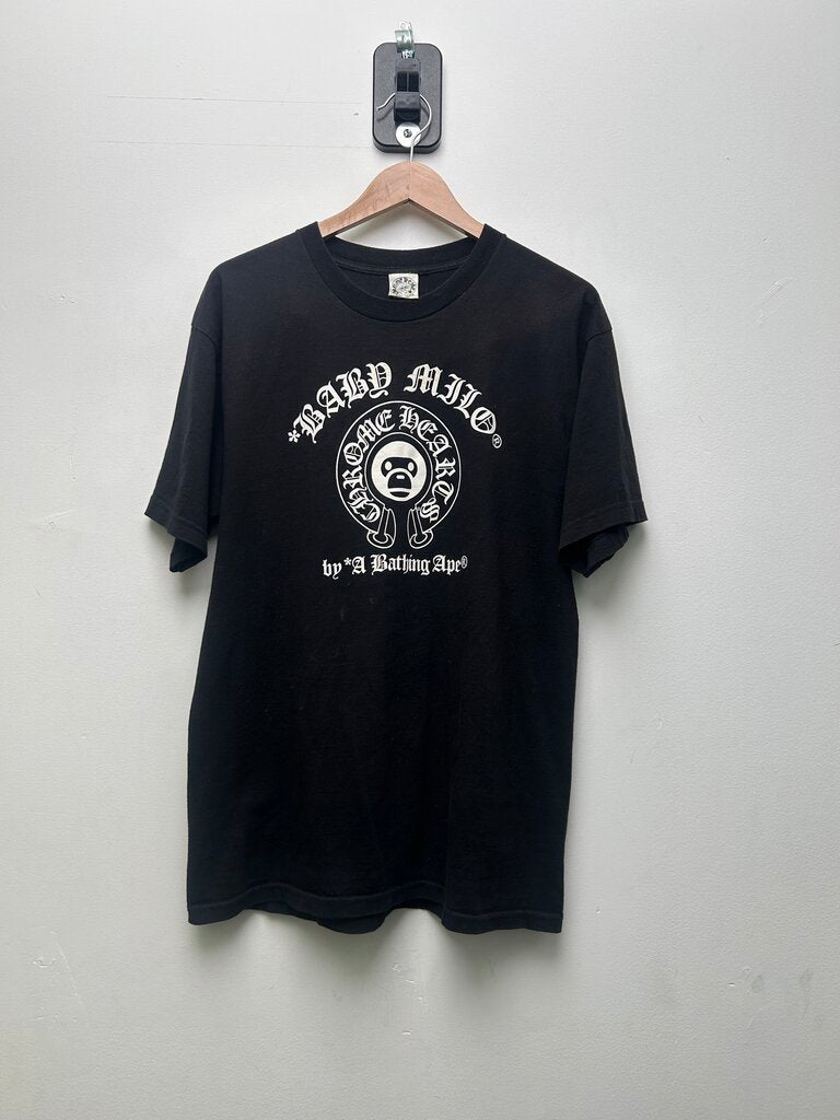 Preowned Chrome Hearts Bape Horseshoe Tee sz.L