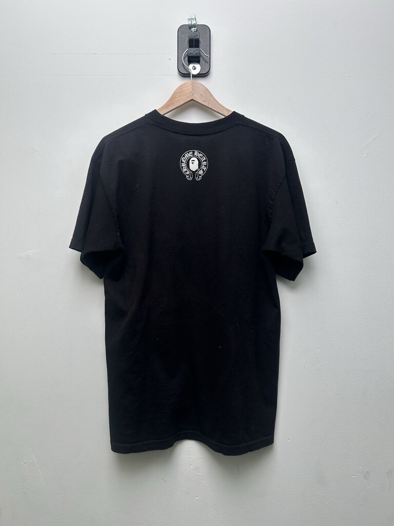 Preowned Chrome Hearts Bape Horseshoe Tee sz.L