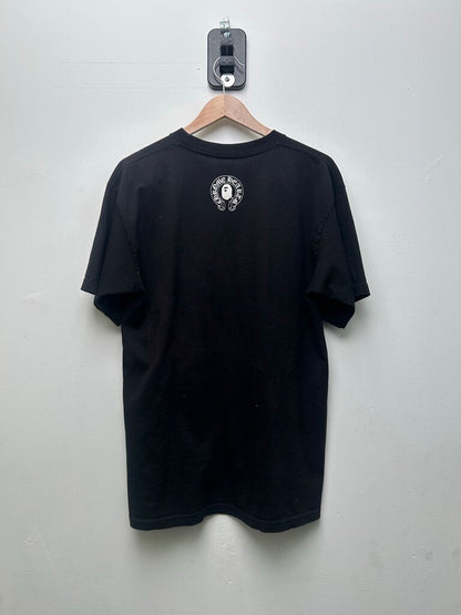 Preowned Chrome Hearts Bape Horseshoe Tee sz.L