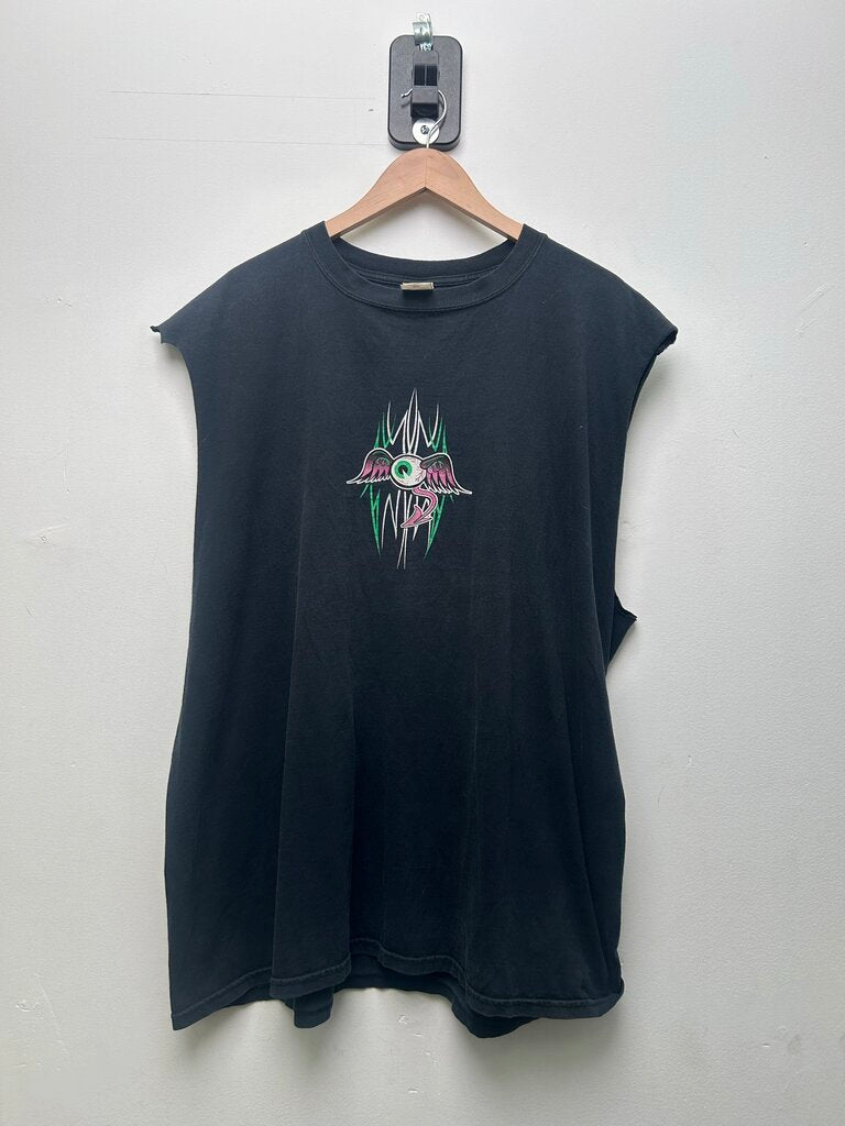 Kustom Cycles Von Dutch Cut Off Sz XXL