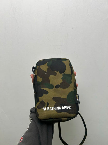 Preowned Bape Camo Shoulder Bag