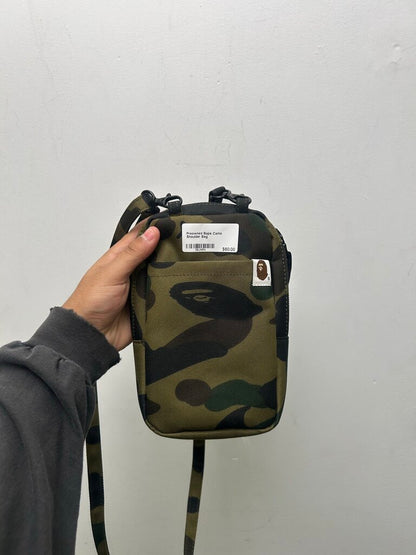 Preowned Bape Camo Shoulder Bag