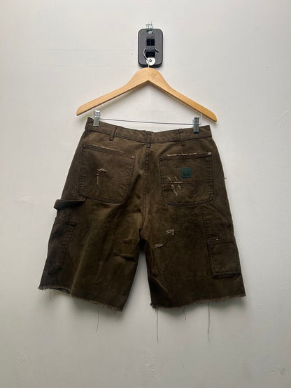 New Paly Brown Double Knee Shorts Sz.30