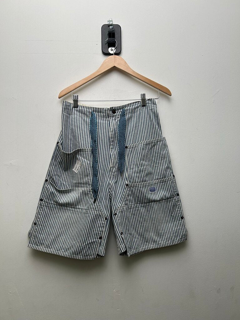 Preowned Kapital Pinstripe Shorts Size 4