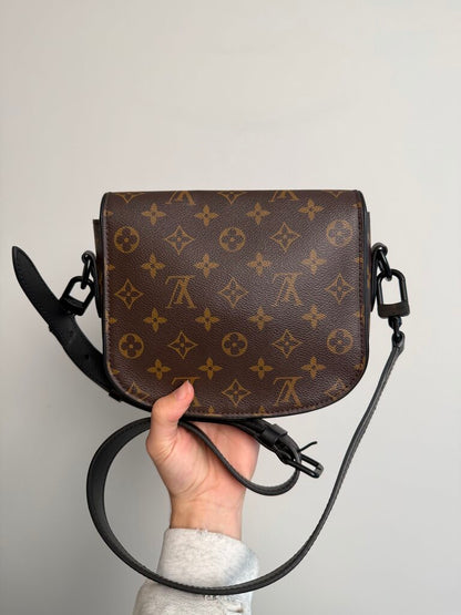 Preowned Louis Vuitton Brown Monogram Crossbody Bag