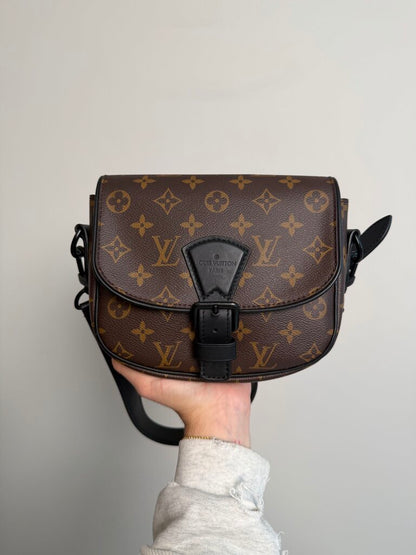 Preowned Louis Vuitton Brown Monogram Crossbody Bag