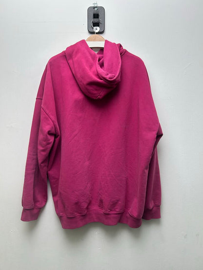 Preowned Balenciaga Jersey Apparel Pink Hoodie Size XS