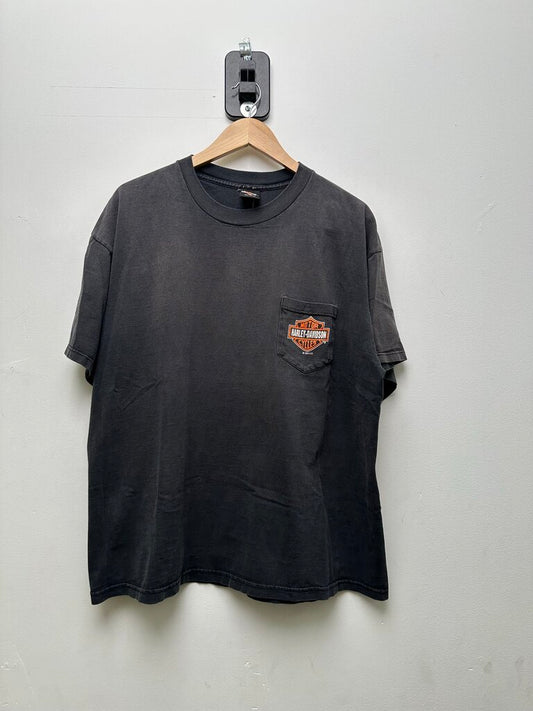 1995 Harley Davidson Topeka Faded Tee Sz XXL