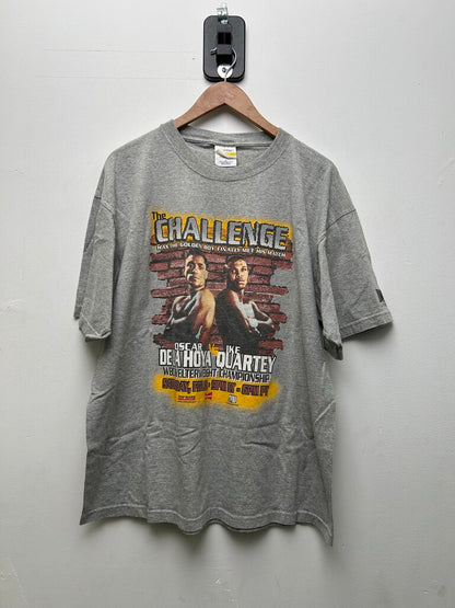 Oscar Delahoya Vs Ike Quartey Boxing Tee Sz Xl