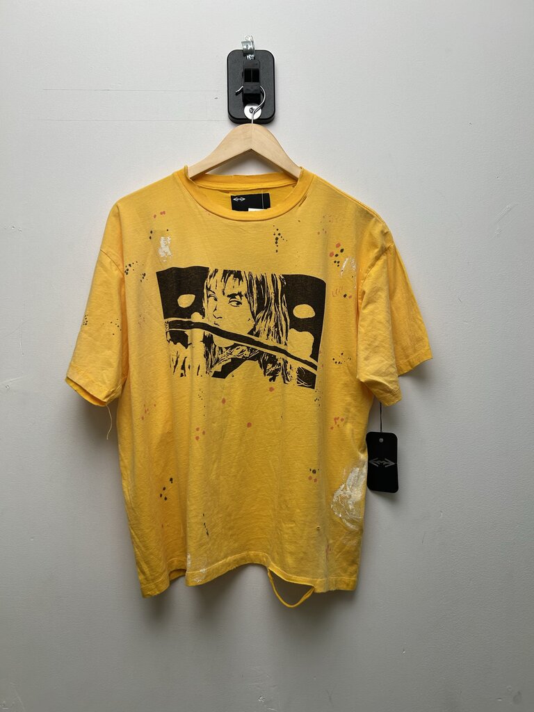 New HMDD Kill Bill Yellow Tee Size Small