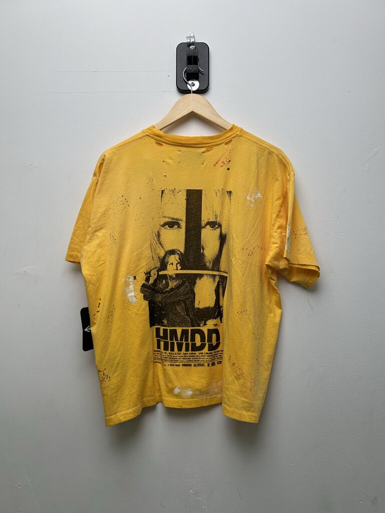New HMDD Kill Bill Yellow Tee Size Small