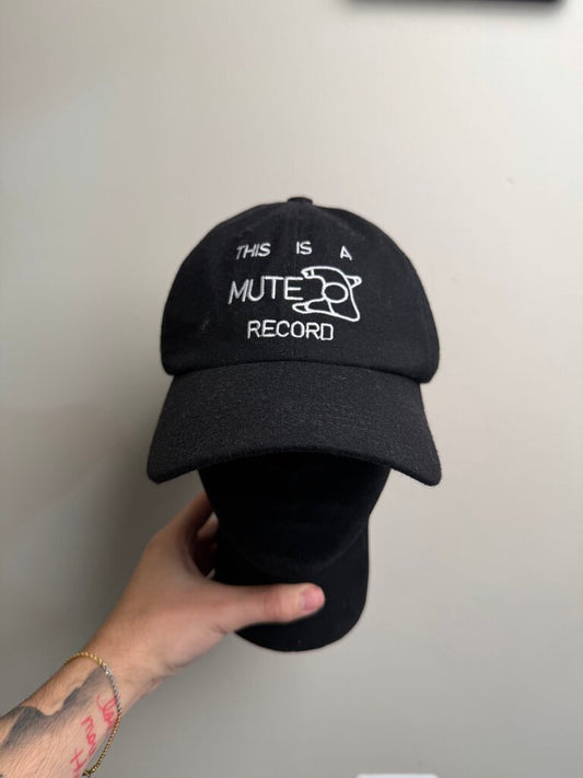 New ERD Mute Records Black Dad Hat