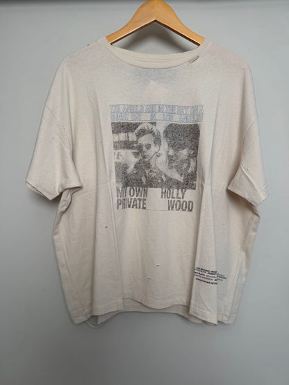 New Paly Private Holywood Cream tee size M