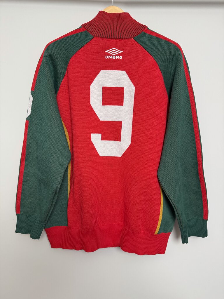 New Supreme Umbro Full Zip Red Green Sweater size L