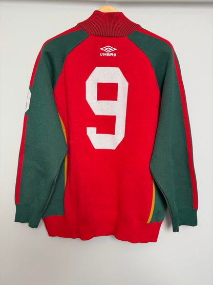 New Supreme Umbro Full Zip Red Green Sweater size L