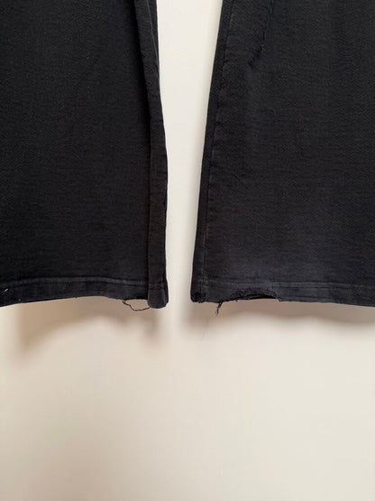 Preowned Chrome Heart Matty Cargo Stay Fast Black Sweatpants size XL