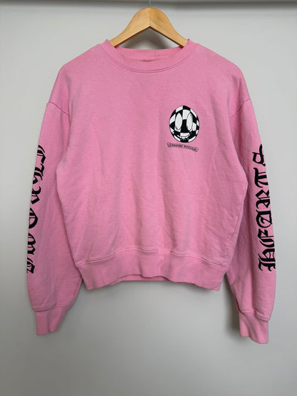 Preowned Chrome Heart Vanity Affair Pink Crewneck size XS