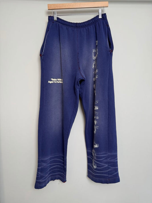 Better With Age Navy Baggy Sweatpants size 2(Fits M-L)