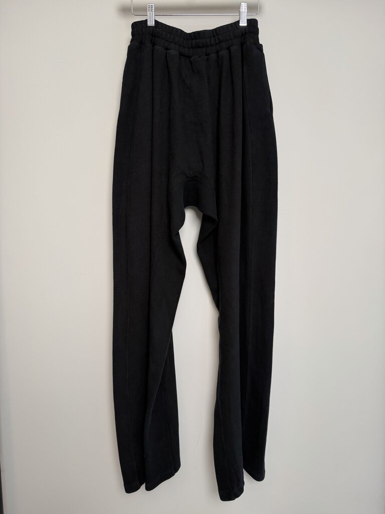New Rivington Roy Spell Out Black White Sweatpants size S(Fits S-M)