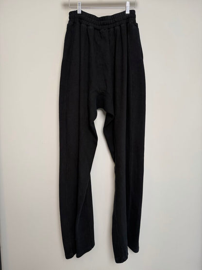 New Rivington Roy Spell Out Black White Sweatpants size S(Fits S-M)