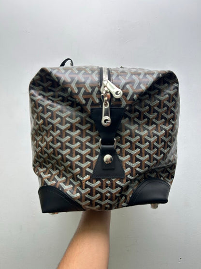 Preowned Goyard Black Boeing 55 Duffle