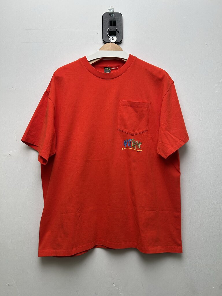 New Matty Boy Red Anti Promo Tee Sz.Large