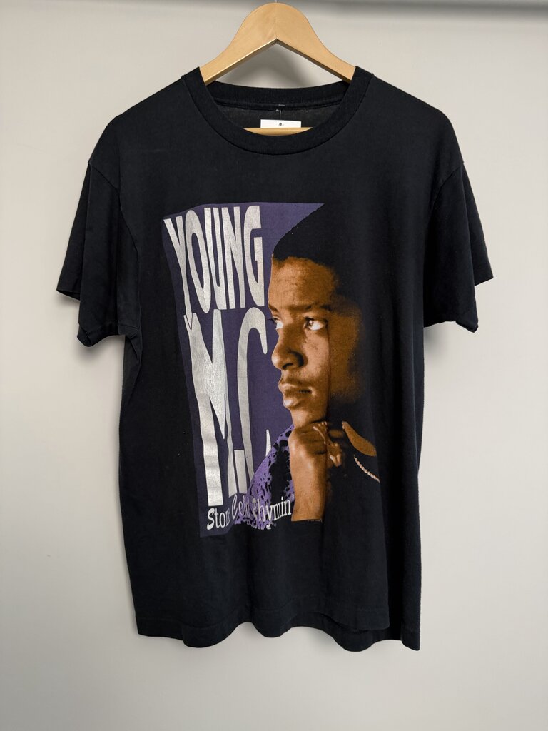 vintage Young M.C. Stone Cold Rhythm Tee size M/L