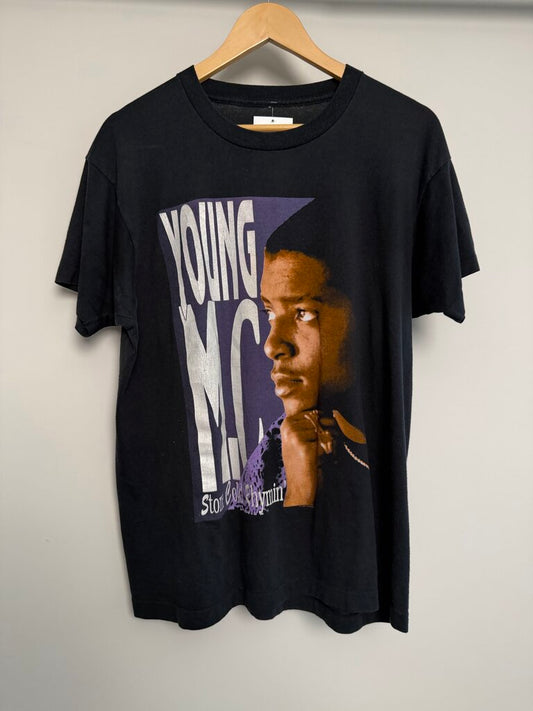 vintage Young M.C. Stone Cold Rhythm Tee size M/L