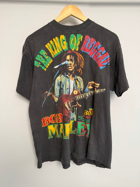 90s Bob Marley King of Reggae Rap Tee size L