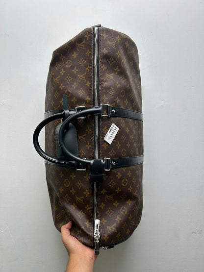 Preowned Louis Vuitton Brown Monogram Keepall '55