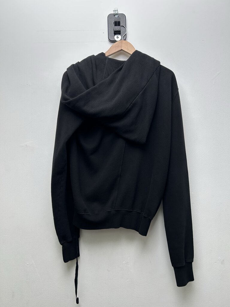 Preowned Rick Owens DRKSHDW Black Wizard ZIp Size Medium