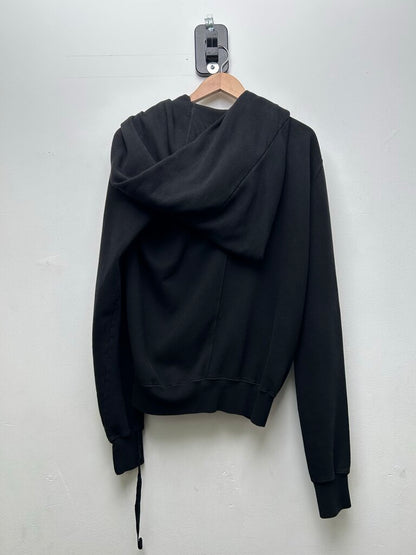 Preowned Rick Owens DRKSHDW Black Wizard ZIp Size Medium