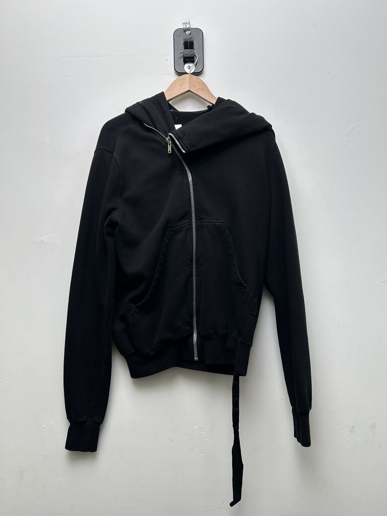 Preowned Rick Owens DRKSHDW Black Wizard ZIp Size Medium