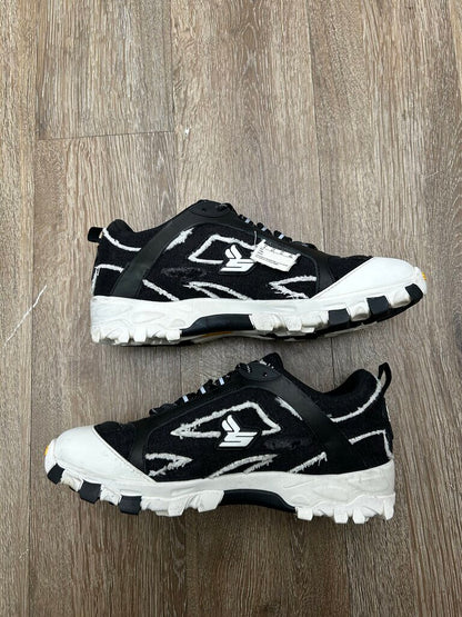 Preowned Sicko Hiking Shoe Black White Sole Distressed Sz.9 ( NO BOX)