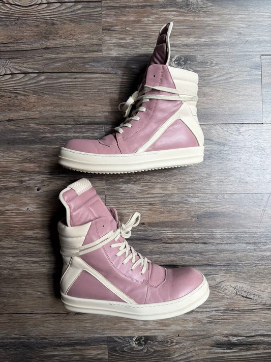 Preowned Rick Owens Geobasket Pink size 42