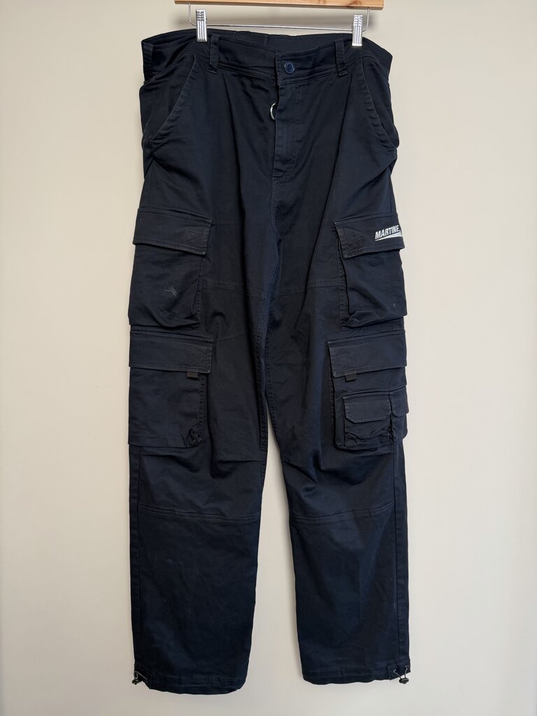 Preowned Martine Rose Navy Cargo Pants size 34