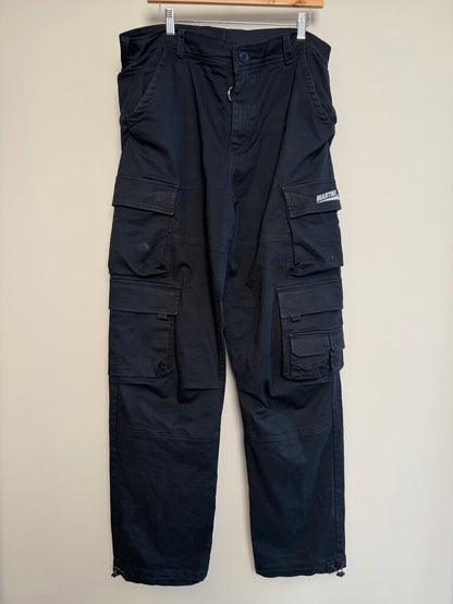 Preowned Martine Rose Navy Cargo Pants size 34