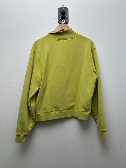 Preowned Gv Gallery Lime Green 1 of 1 quarter zip Sz L