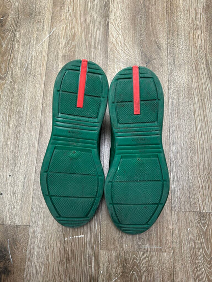 Preowned Prada Cups Green Grey Rubber Sz.45
