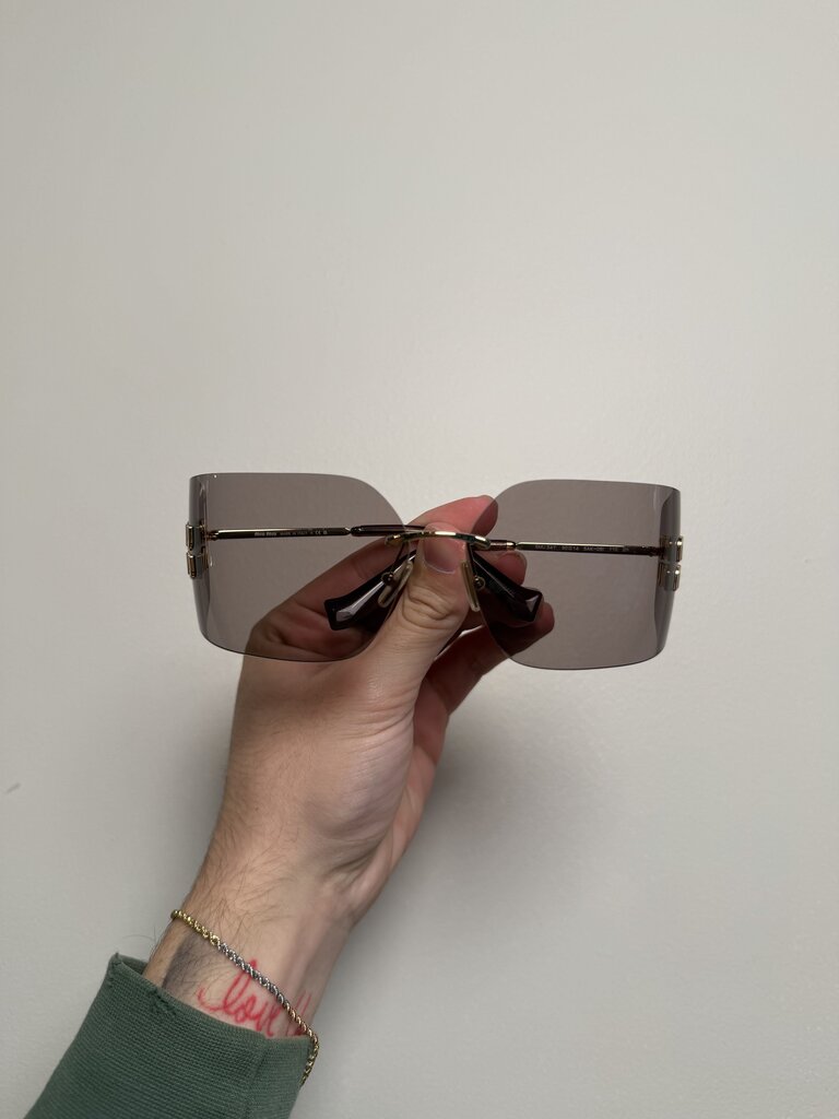 New Miu Miu Clear Gold Frames
