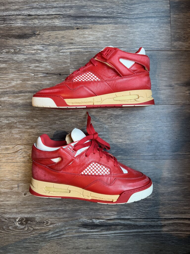 Preowned Margiela DDSTK Red White size 44