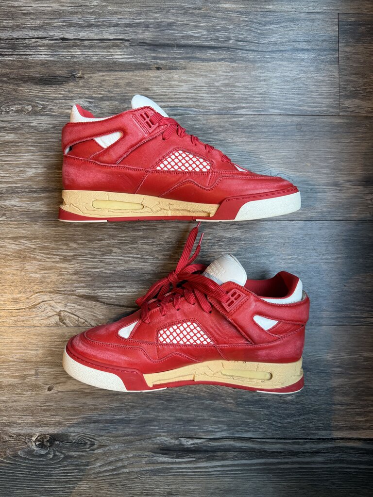 Preowned Margiela DDSTK Red White size 44