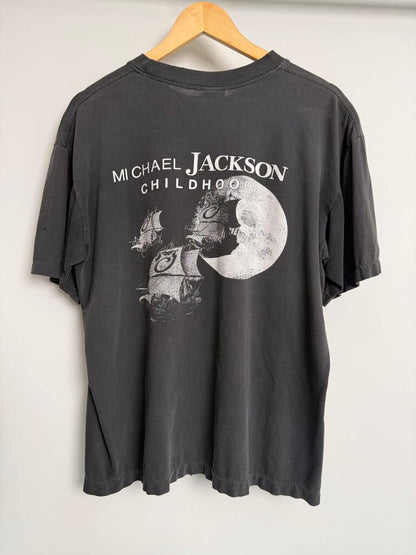 90s Michael Jackson Childhood Black Tee size L