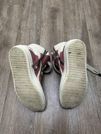 Preowned Rick Owens Pink Milk Jumbo Lace Geobasket sz.42